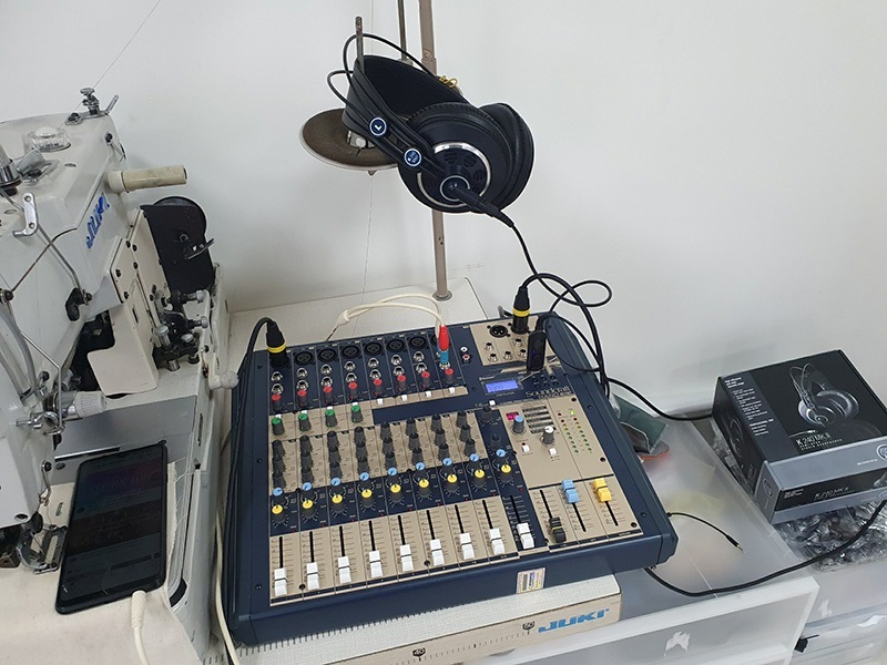 Mixer Soundcraft Nano M08BTEU kết nối