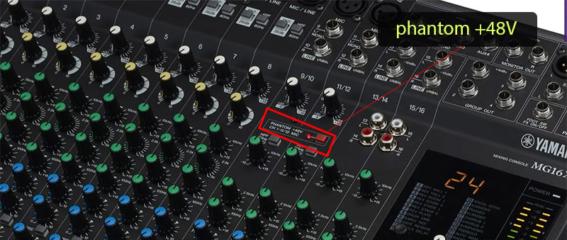 Mixer Yamaha MG16X cao cấp