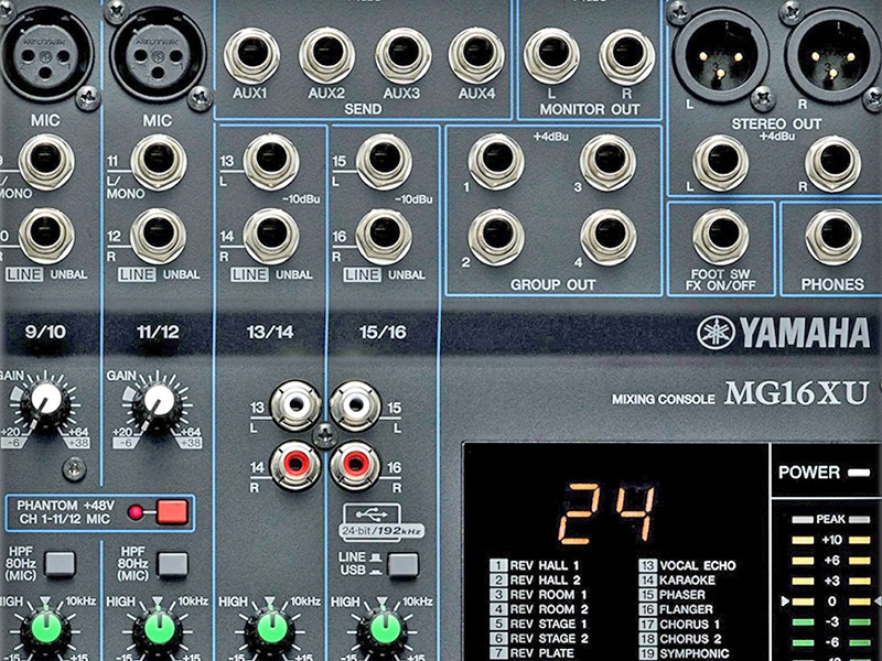 Mixer Yamaha MG16XU chất lượng cao