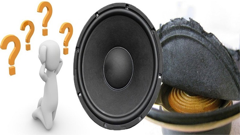 mở âm lượng to trong thời gian dài loa bị bong gân