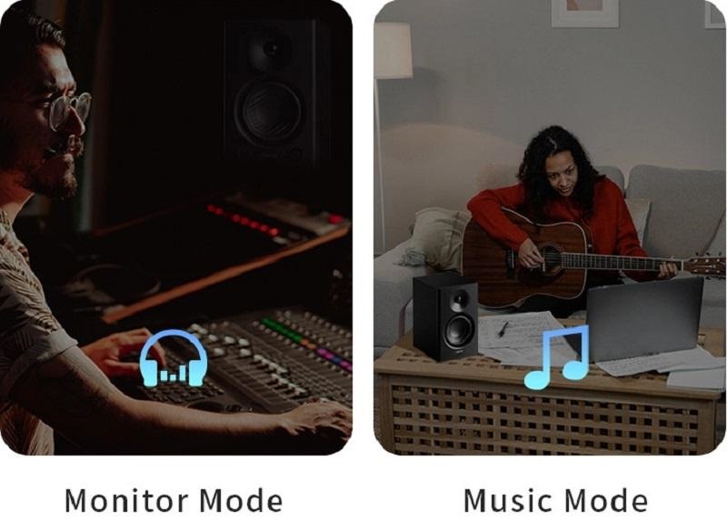 monitor mode và music mode
