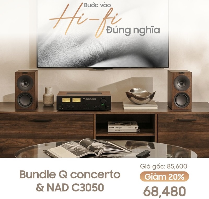 mua combo kef concerto giảm giá