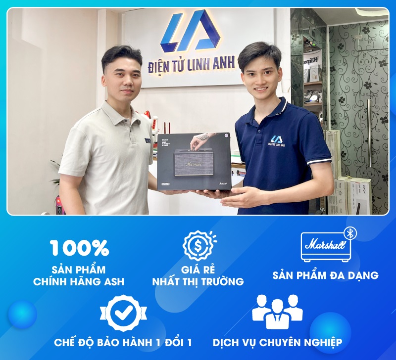 mua loa marshall kilburn 2 chính hãng tại điện tử linh anh