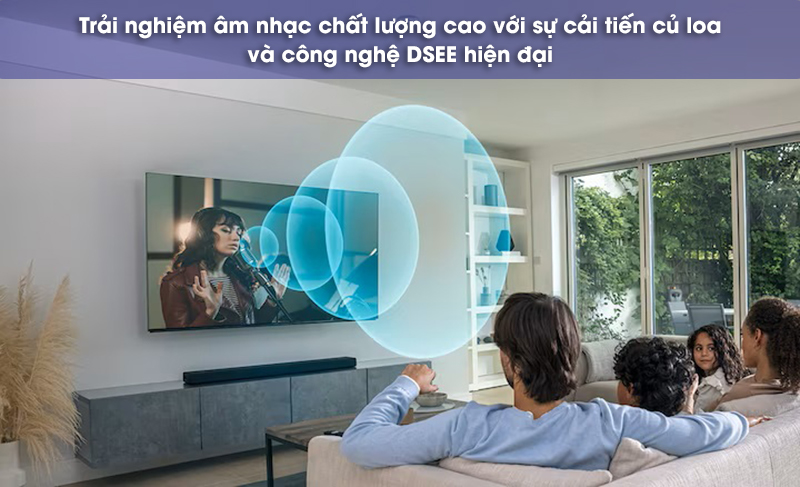 nghe nhạc với loa soundbar ht-a5000