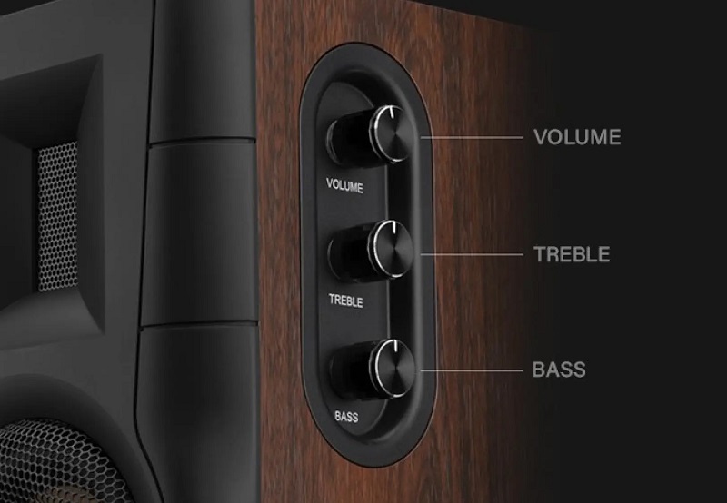 nút điều khiển loa hivi swan d100