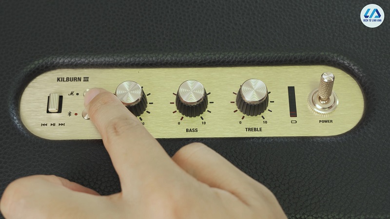 nút marshall trên loa kilburn 3