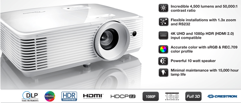 Máy chiếu Optoma EH412 chính hãng