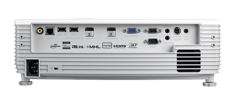 cổng kết nối Máy chiếu Optoma EH512