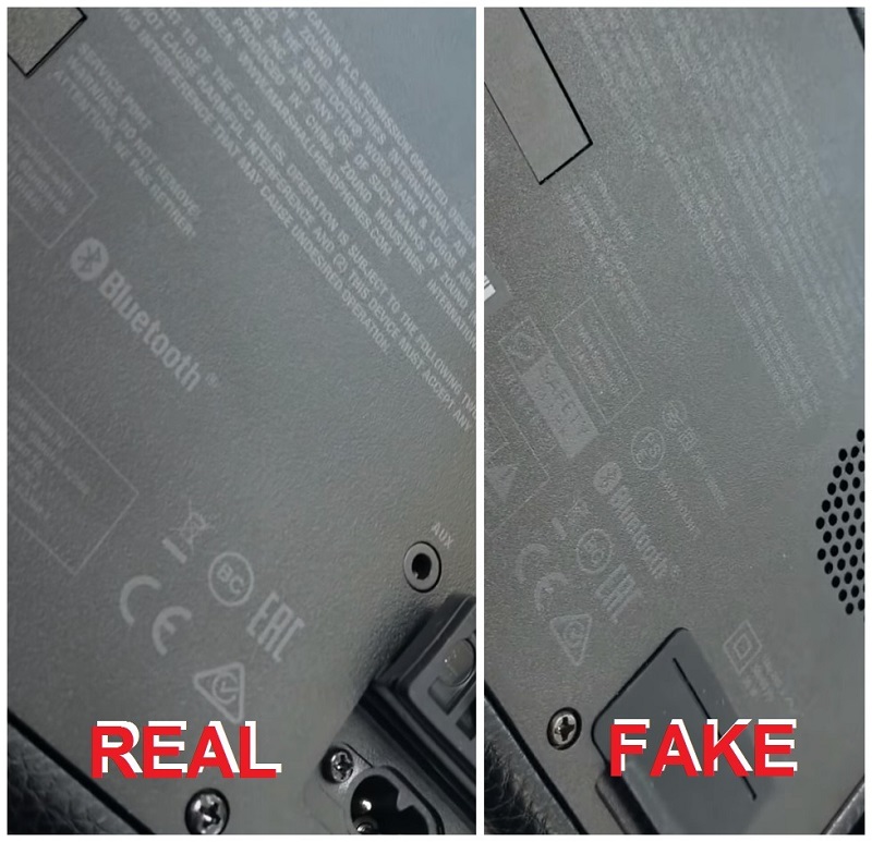 phân biệt loa marshall fake vs chính hãng