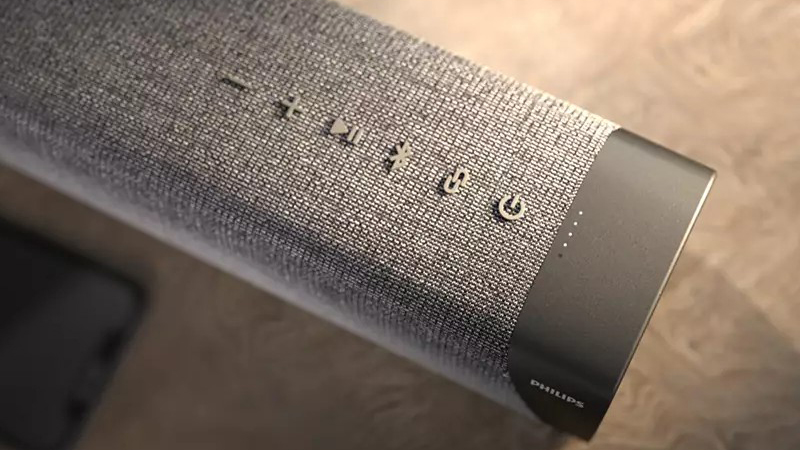 Loa Philips TAS7505 chất liệu