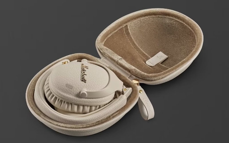 phụ kiện tai nghe marshall monitor iii màu cream