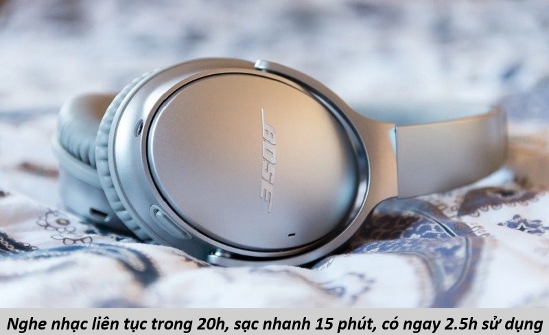 pin tai nghe Bose QuietComfort 35 II