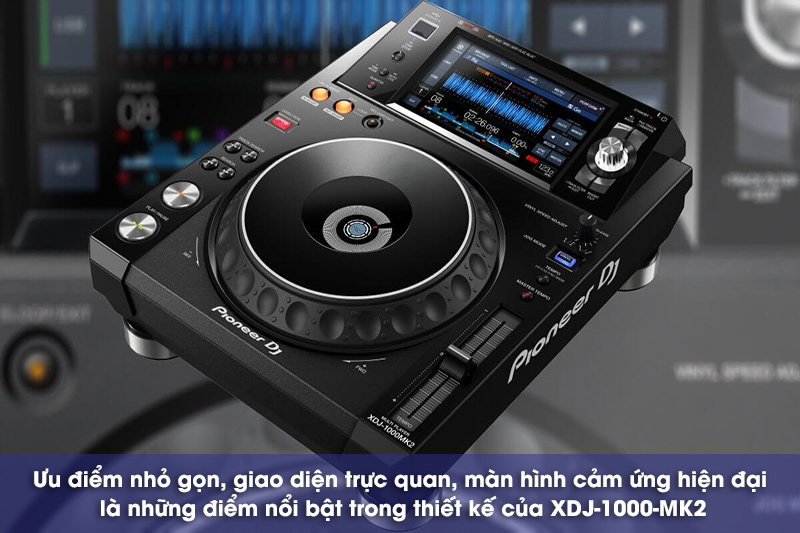 chất lượng âm thanh của bàn dj pioneer XDJ-1000 MK2