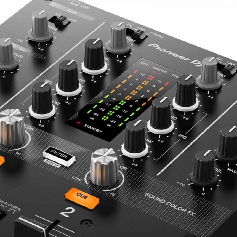 chất âm bàn dj pioneer djm-250 Mk2