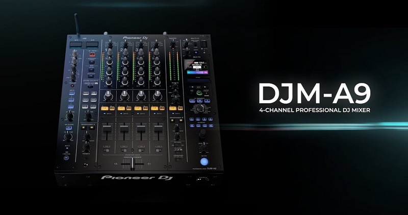 Bàn DJ Pioneer DJM-A9 thiết kế