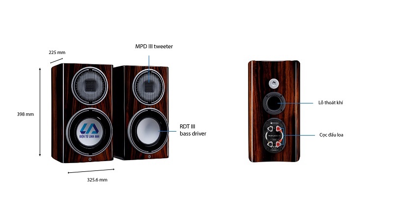 Loa Monitor Platinum 100 3G thông số kỹ thuật