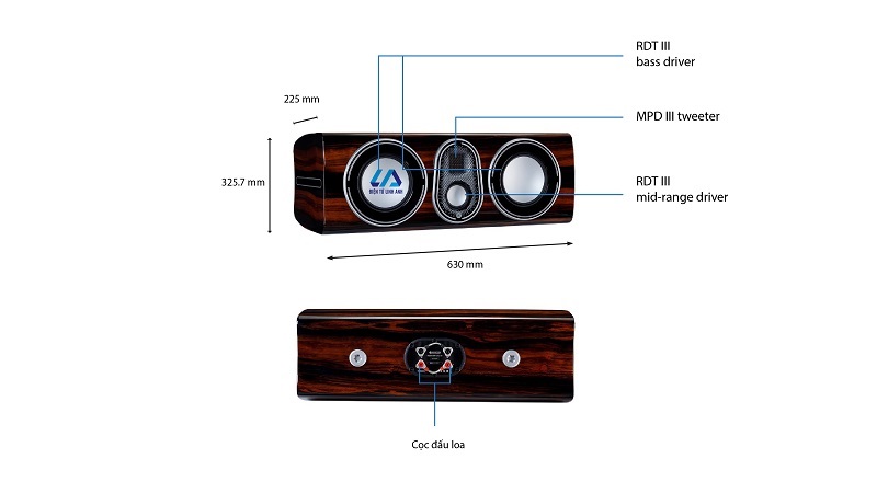 Loa Monitor Platinum C250 3G thông số kỹ thuật