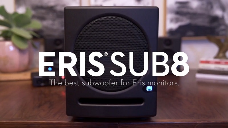 loa presonus eris sub 8 cho hiệu suất âm thanh đỉnh cao