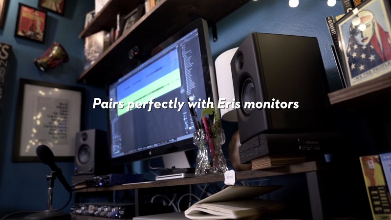 loa presonus eris sub 8 đi kèm studio magic