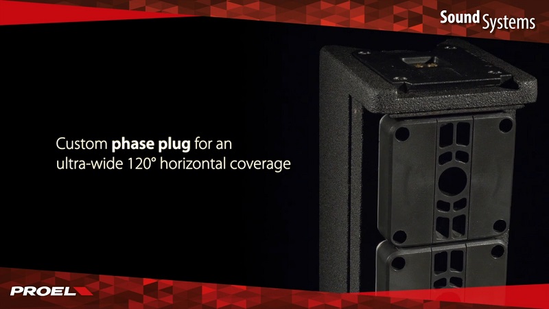 loa cột liền công suất proel session 6 với độ phủ sóng ấn tượng