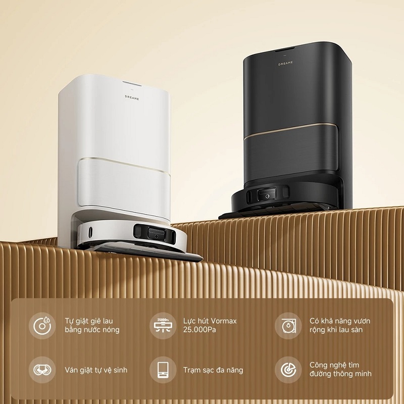 robot hút bụi dreame l10s ultra heat