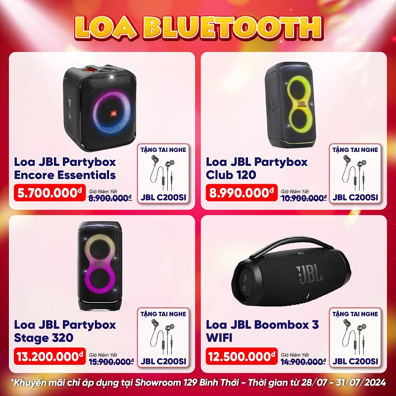 bảng giá sản phẩm khai trương