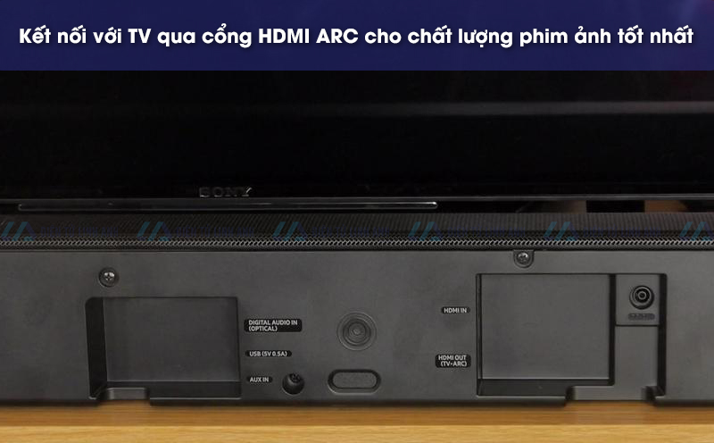 Samsung HW-K550 tgrang bị đa dạng cổng kết nối