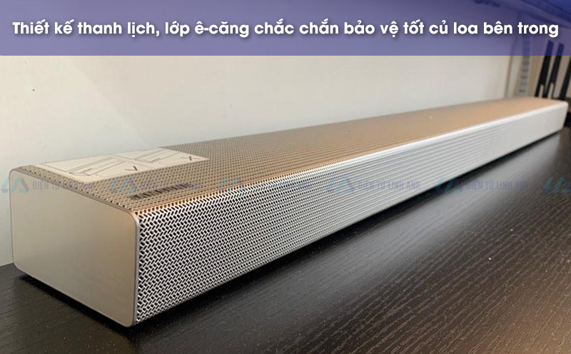 Samsung HW-K551 sở hữu thiết kế thanh lịch, chắc chắn