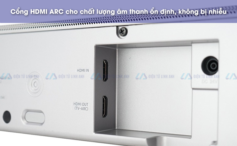 Samsung HW-K551 được trang bị cổng HDMI ARC