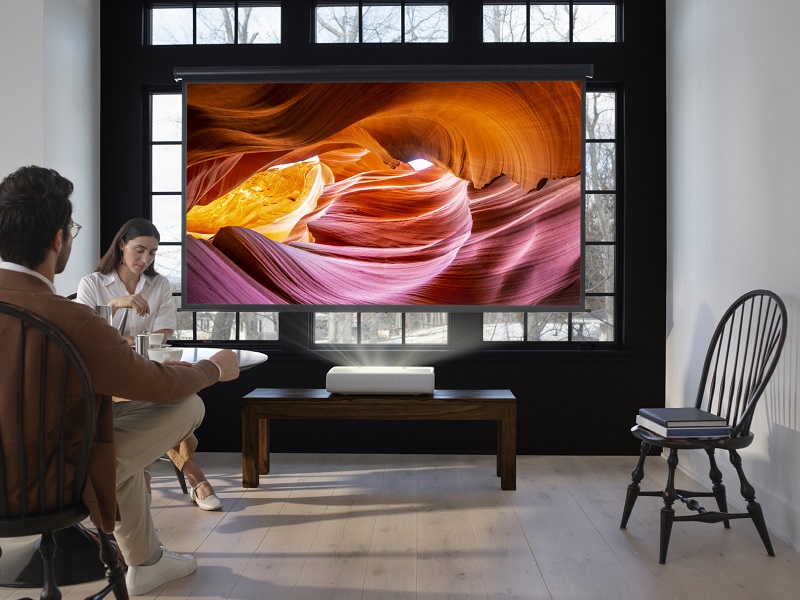 Máy chiếu 4K Samsung LSP9T cao cấp