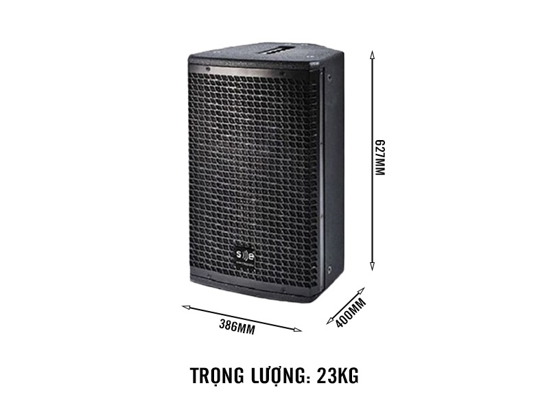 Loa SE-Audiotechnik C-12 kích thước