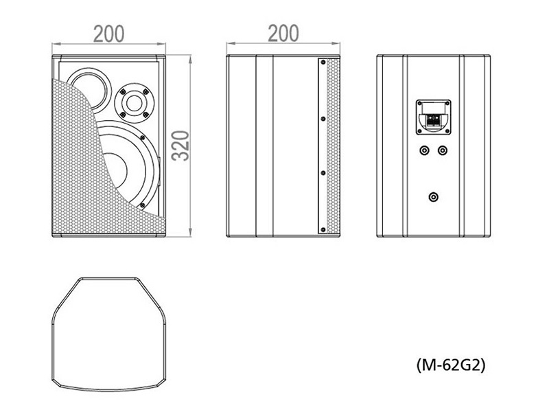 Loa SE M-62G2 PASSIVE chất lượng cao