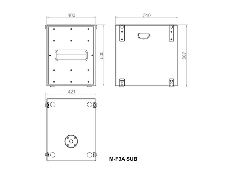 Loa SE-Audiotechnik M-F3A SUB hệ thống loa