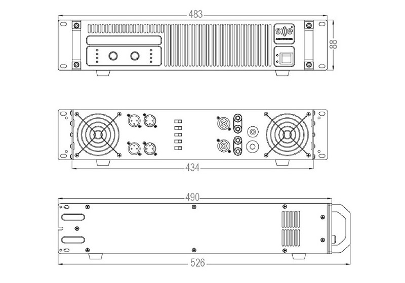 Amply SE-Audiotechnik MA-2800 tính năng nổi bật