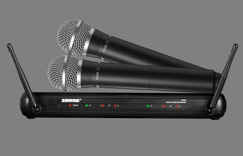 Micro Shure SVX288A/PG58 chính hãng