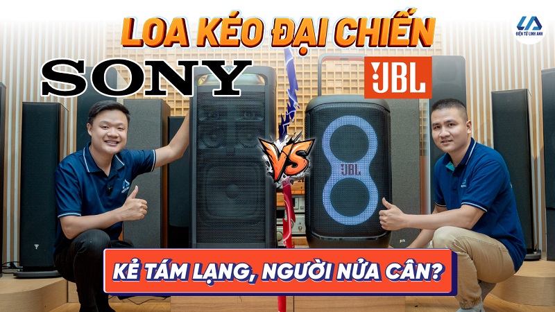 so sánh loa jbl partybox 520 vs sony ult tower 9ac