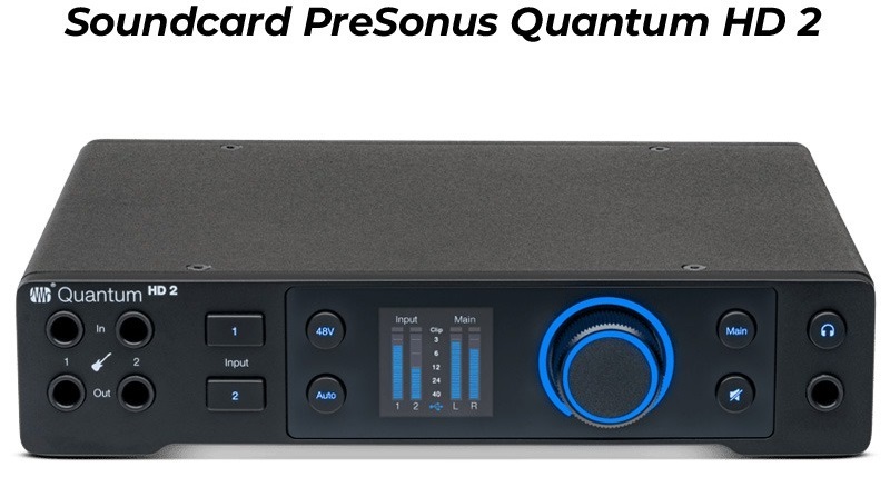 soundcard presonus quantum hd 2