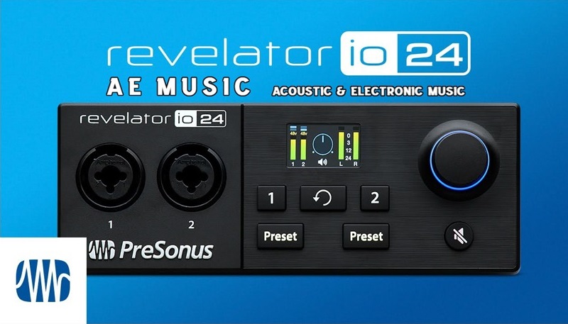 soundcard presonus revelator io24