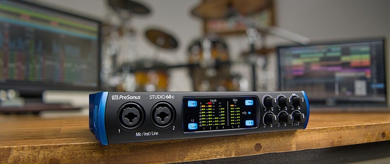 soundcard presonus studio 68c