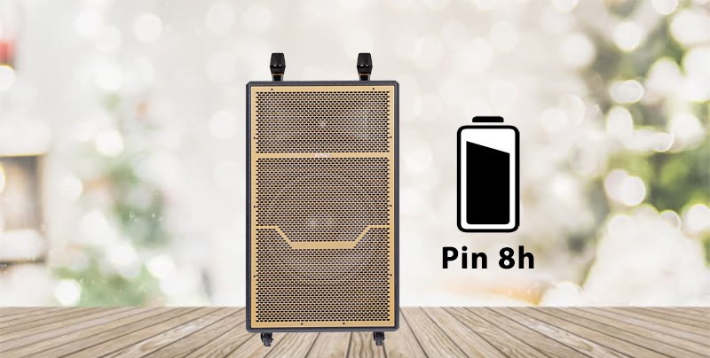 Loa Sumico DSP2140 thời lượng pin