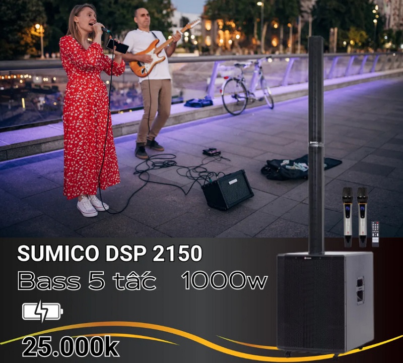 Loa Sumico DSP2150 chất âm