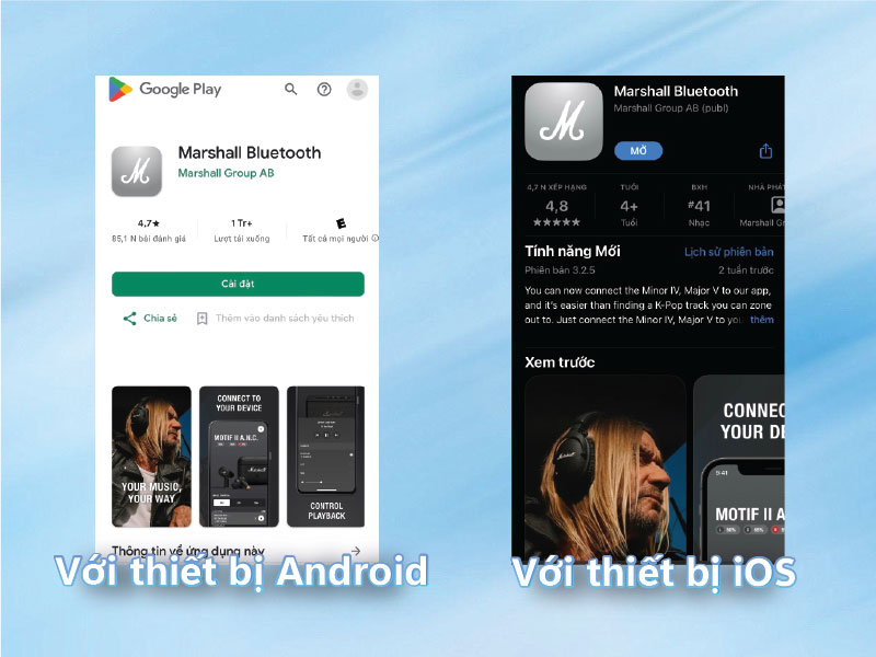 tải app marshall bluetooth