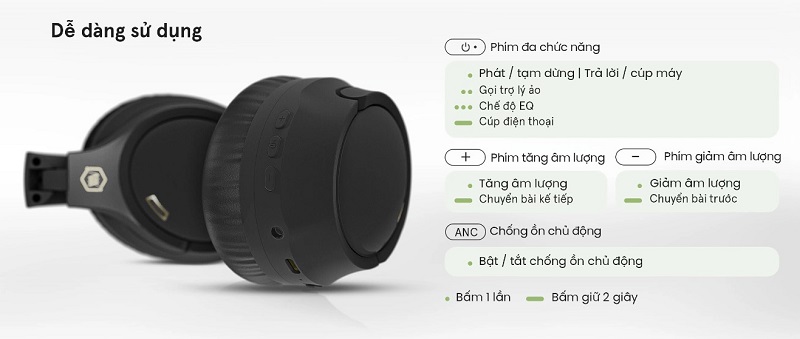 tai nghe alpha works flex 680 dễ dàng tùy chỉnh