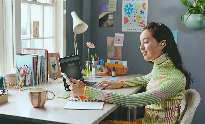 tai nghe bluetooth sony wf-C510 cho âm thanh sống động