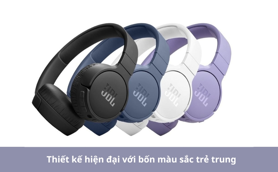 tai nghe jbl nc 670 với 4 màu sắc