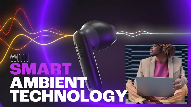 tai nghe jbl vibe flex 2 với công nghệ smart ambient
