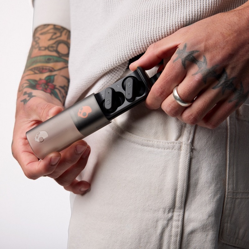 tai nghe skullcandy dime evo với thời lượng pin lâu