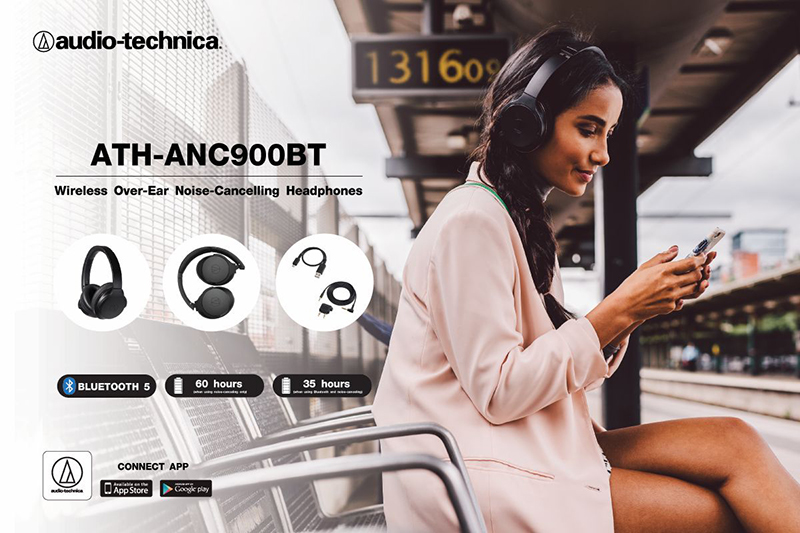 Tai nghe Audio Technica ATH-ANC900BT đặc điểm