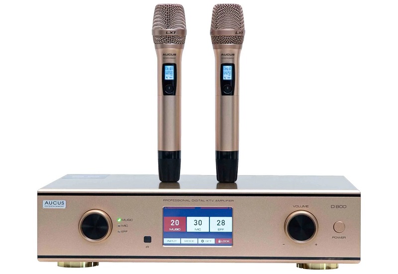 thiết kế amply 3 in 1 aucus d800