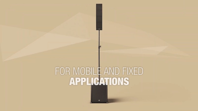 thiết kế ấn tượng của loa ld system curv 500 es